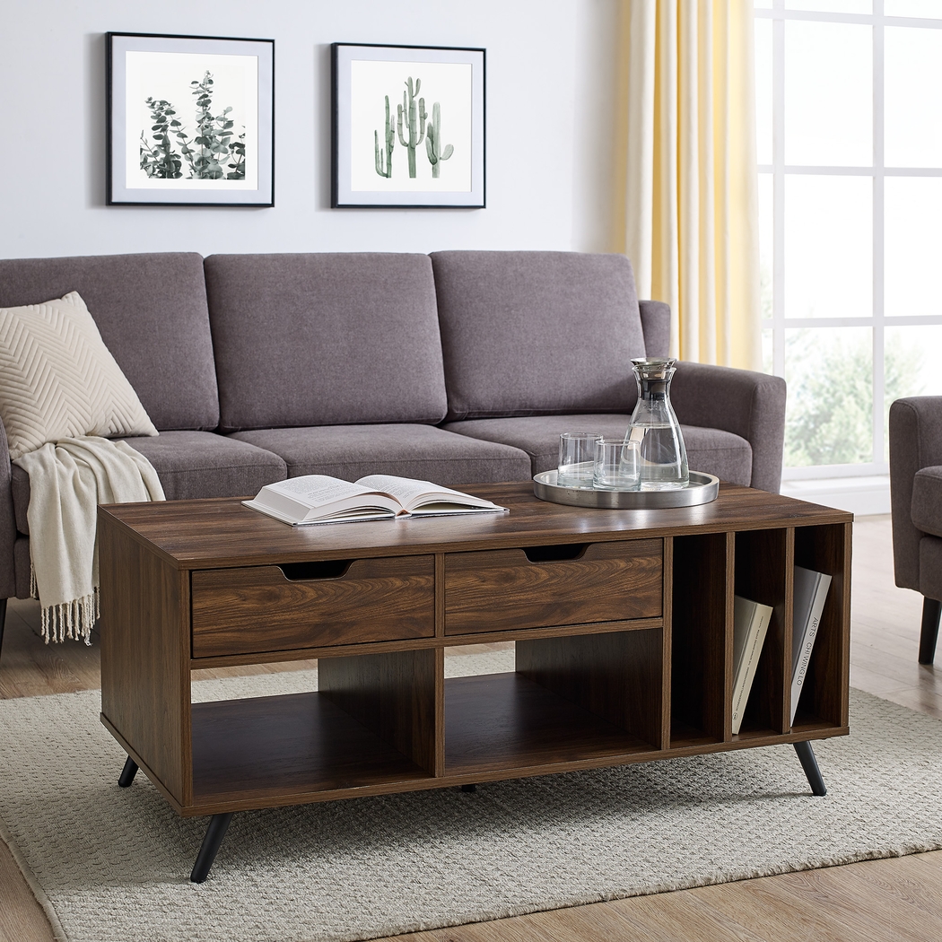 Fintona Walnut Cocktail Table - Thumbnail - Image 4