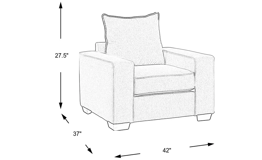 Dimension Image. Please refer to the Dimension Tab on this page for dimension details.