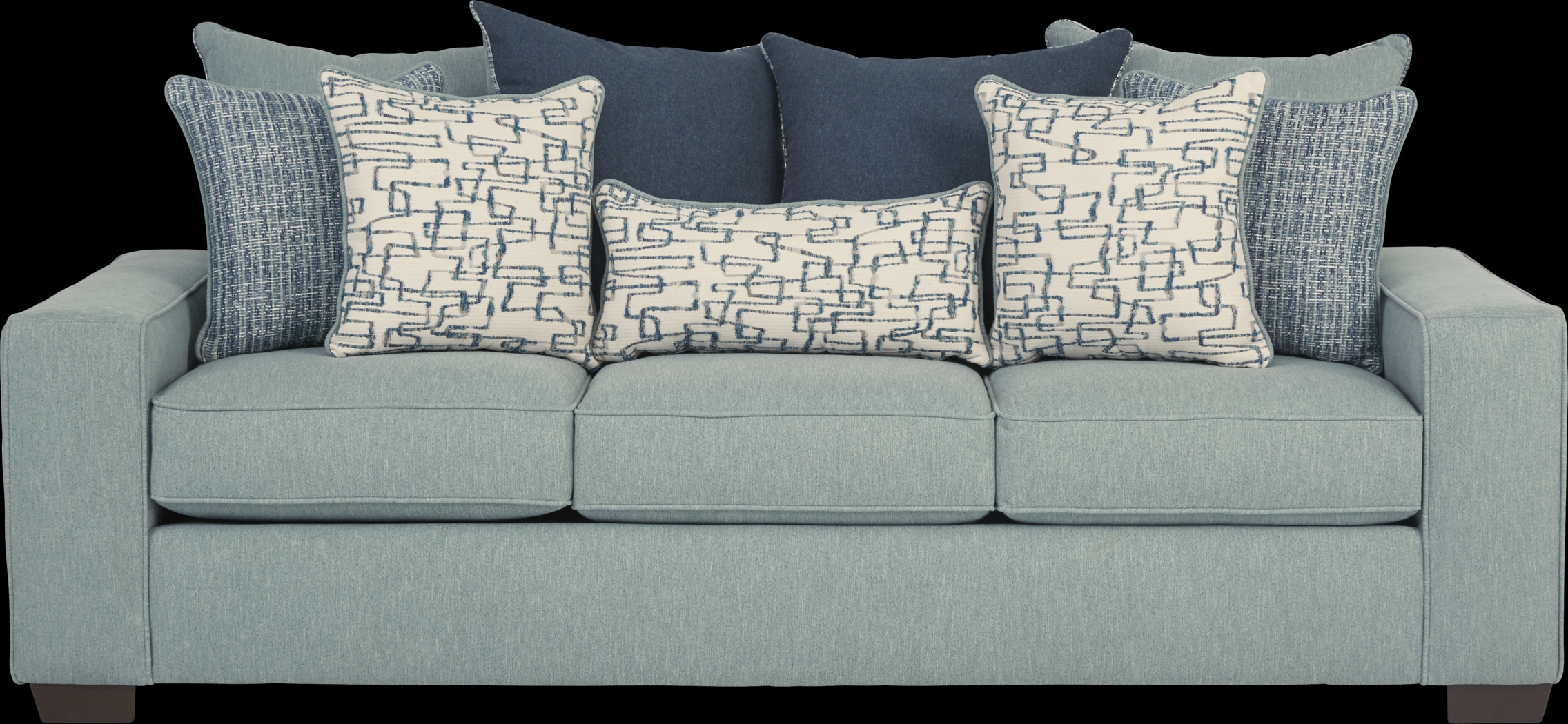 Fiona Lane Teal Sofa - Thumbnail - Image 1