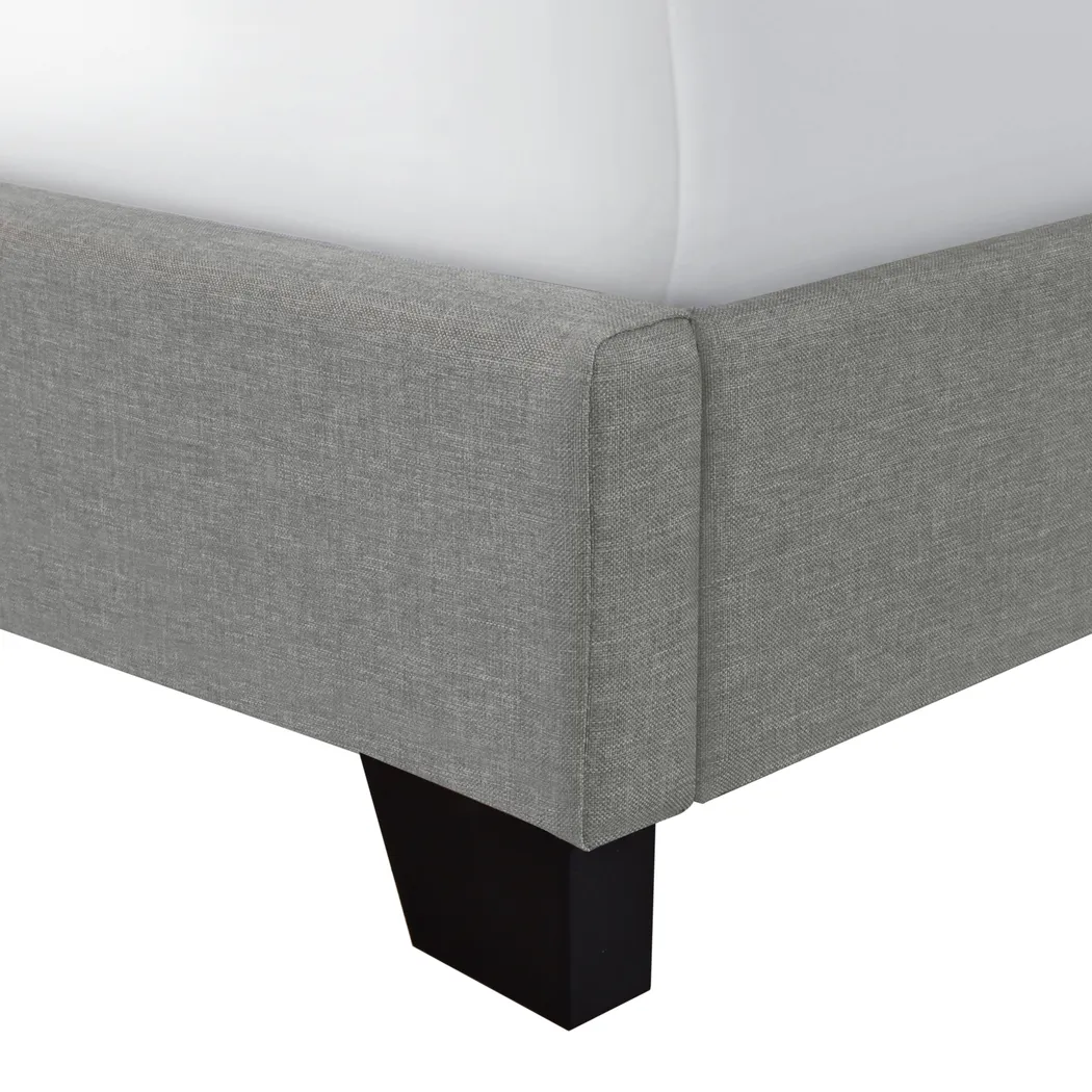 Fionelle Light Gray King Bed - Image 5