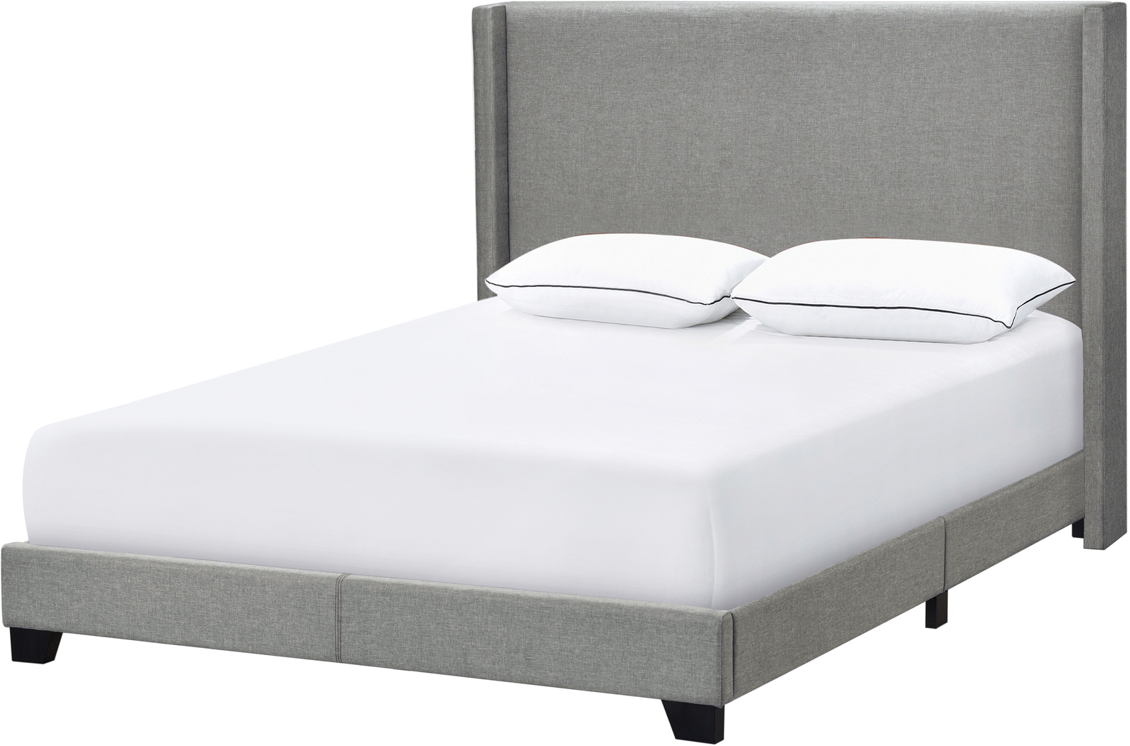 Fionelle Light Gray Queen Bed - Thumbnail - Image 3