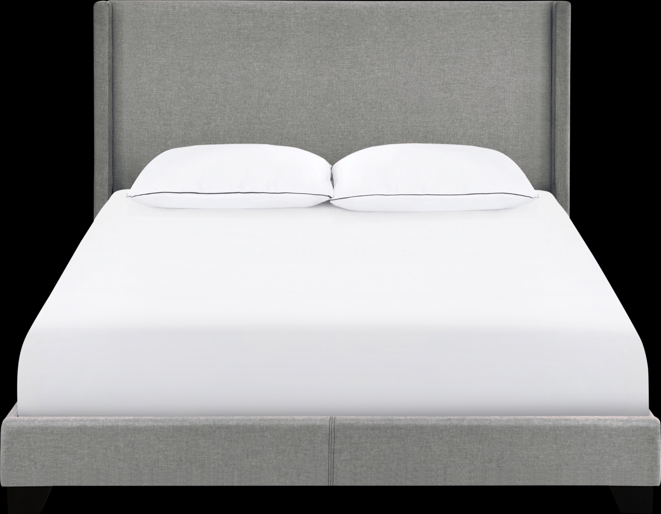 Fionelle Light Gray Queen Bed - Thumbnail - Image 1