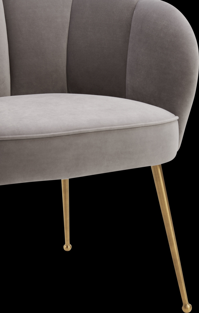 Fiora Elle Gray Arm Chair - Thumbnail - Image 4