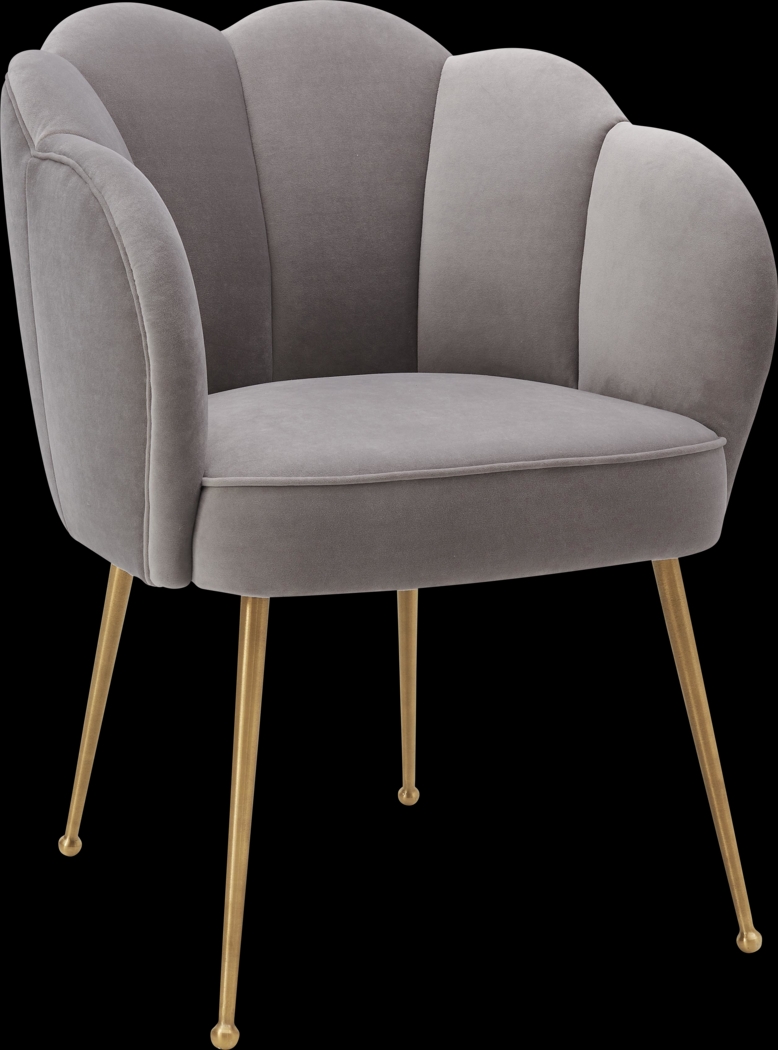 Fiora Elle Gray Arm Chair - Thumbnail - Image 1