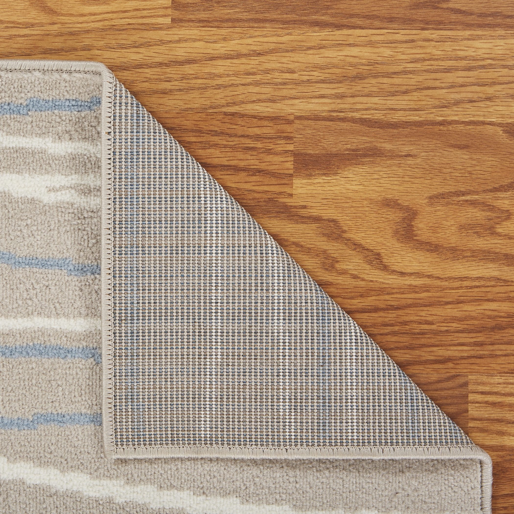 Fioraleah Taupe 7'9 x 9'5 Rug - Thumbnail - Image 4