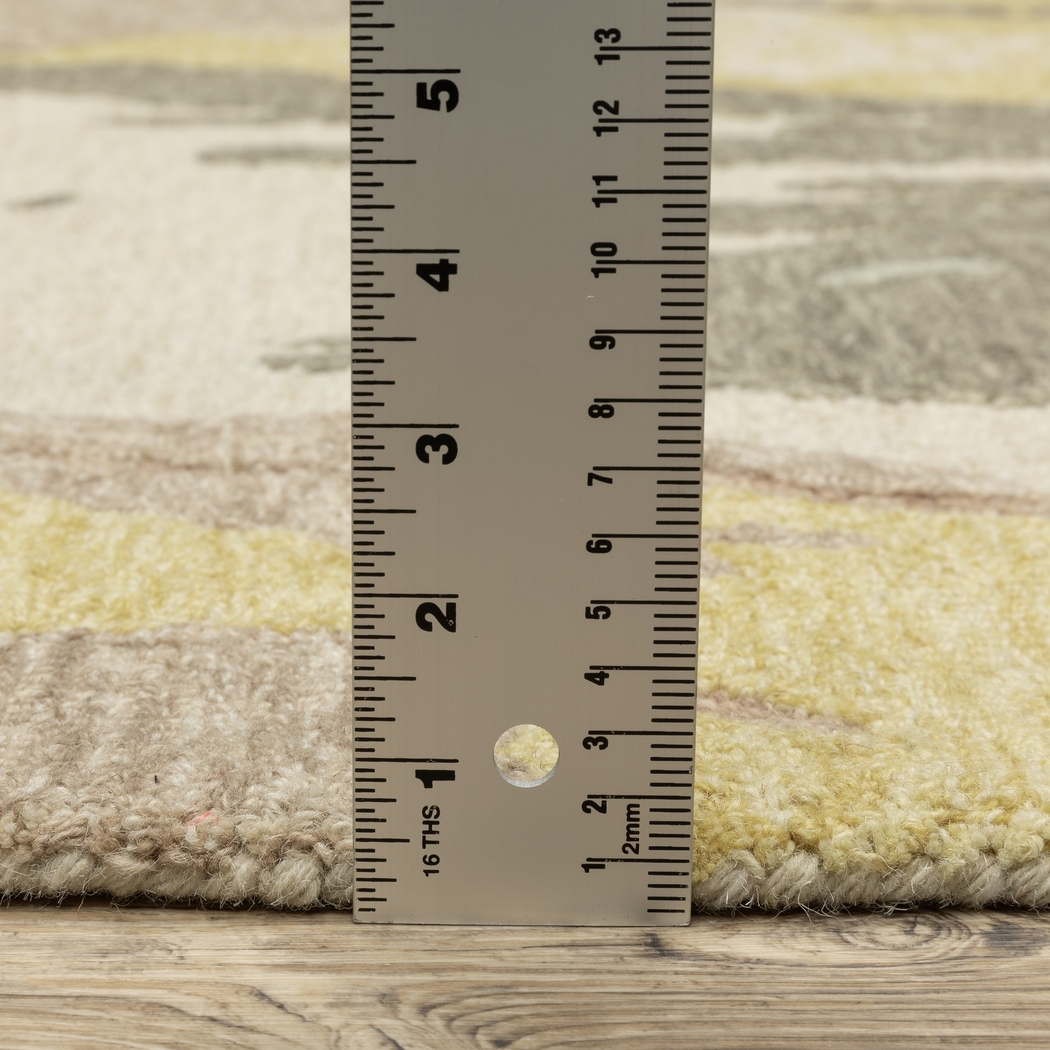Firdale Yellow 2'6 x 8' Rug - Thumbnail - Image 7