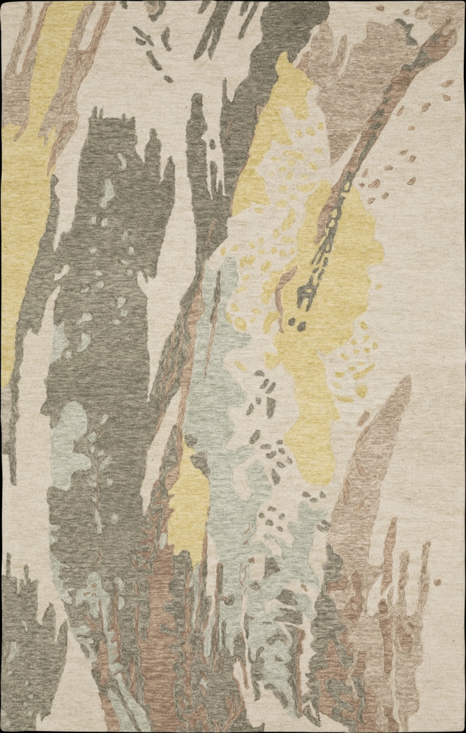 Firdale Yellow 5' x 8' Rug - Thumbnail - Image 1