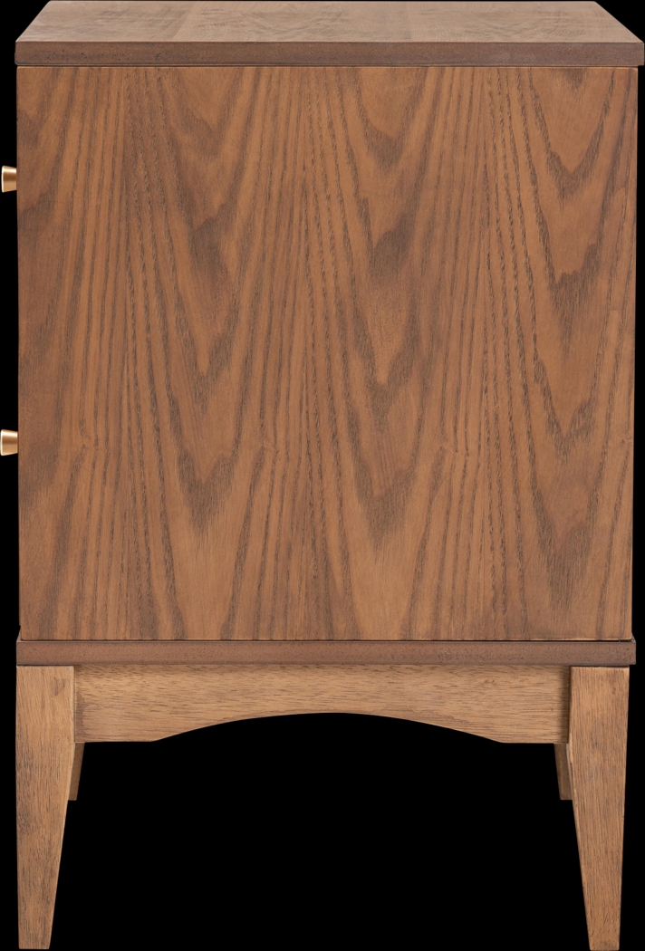 Fireberry Brown Nightstand - Thumbnail - Image 4