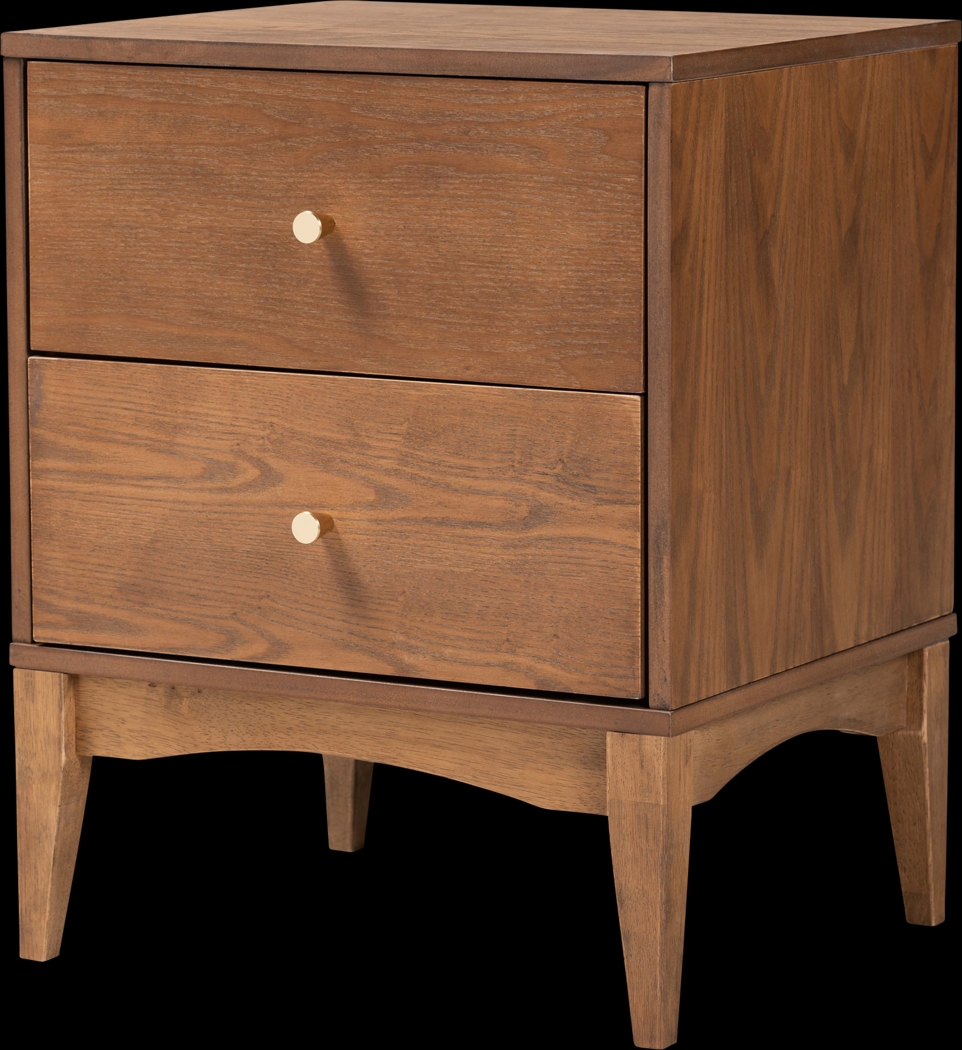 Fireberry Brown Nightstand - Thumbnail - Image 1