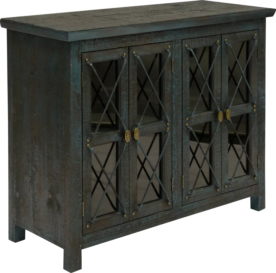 Firelane Blue Accent Cabinet - Thumbnail - Image 1