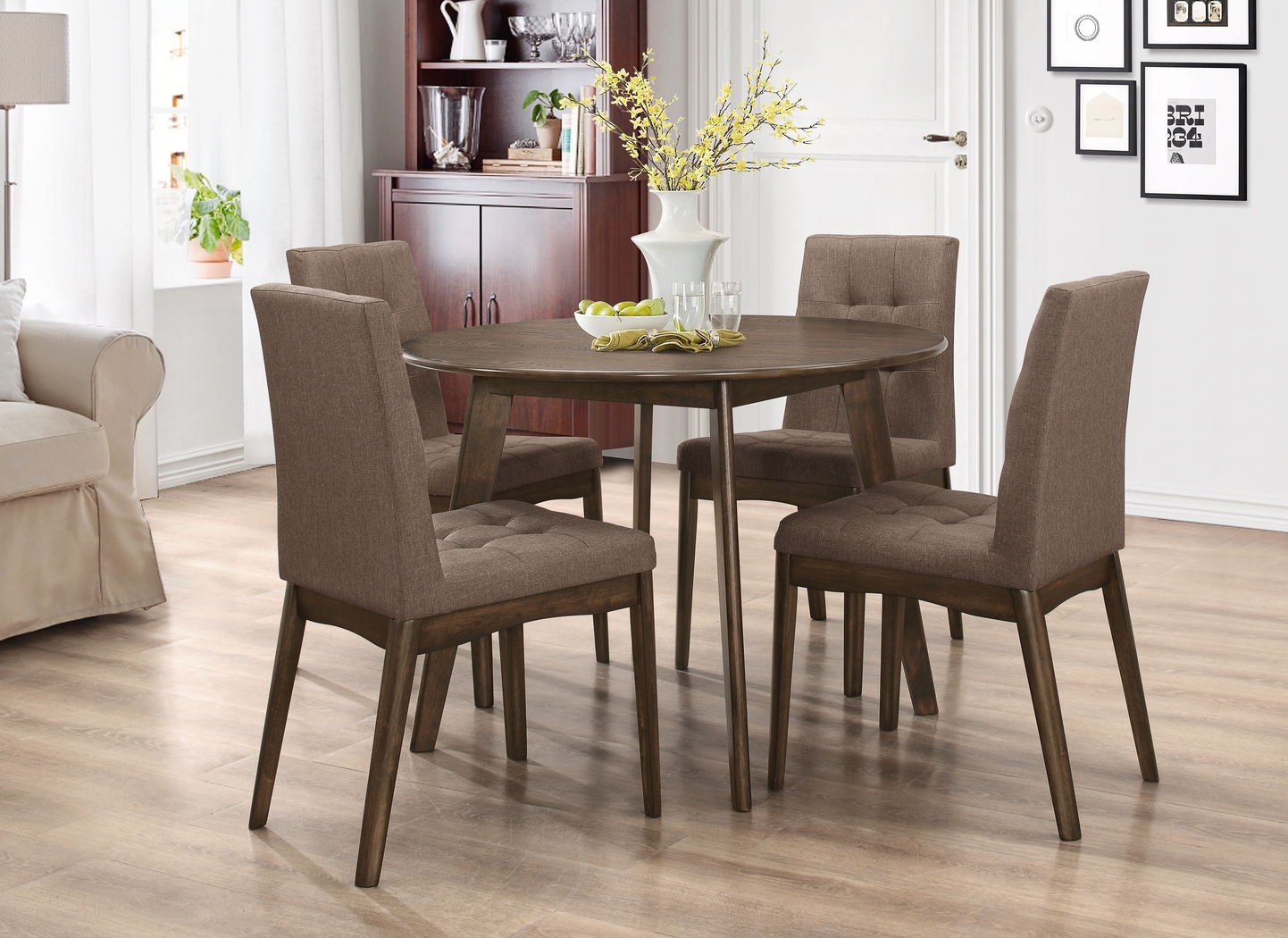 Firethorne Brown Set of 2 Side Chairs - Thumbnail - Image 4