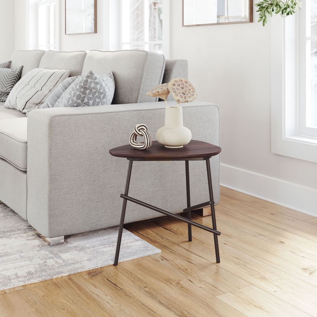 Firnline Brown End Table - Thumbnail - Image 2