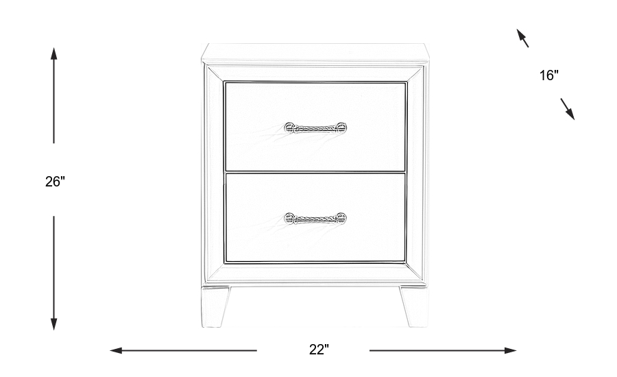 Dimension Image. Please refer to the Dimension Tab on this page for dimension details.