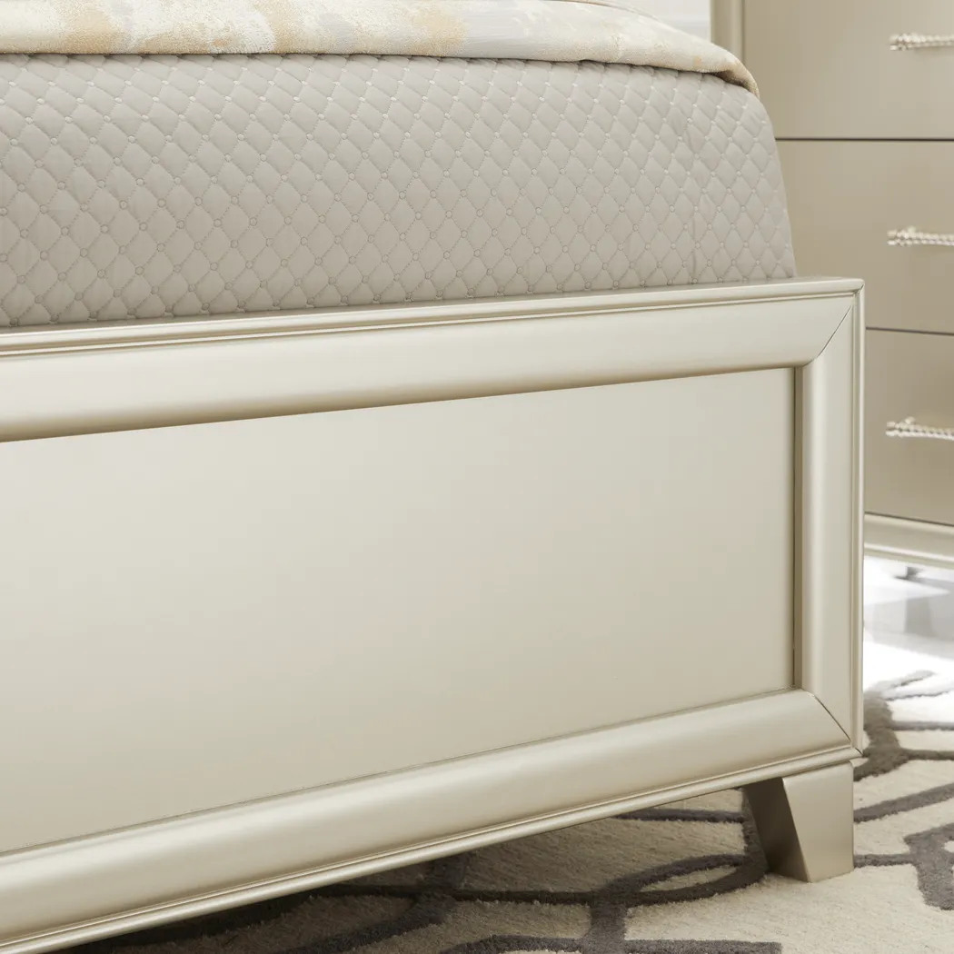 First Avenue Platinum 7 Pc Queen Upholstered Bedroom - Thumbnail - Image 4