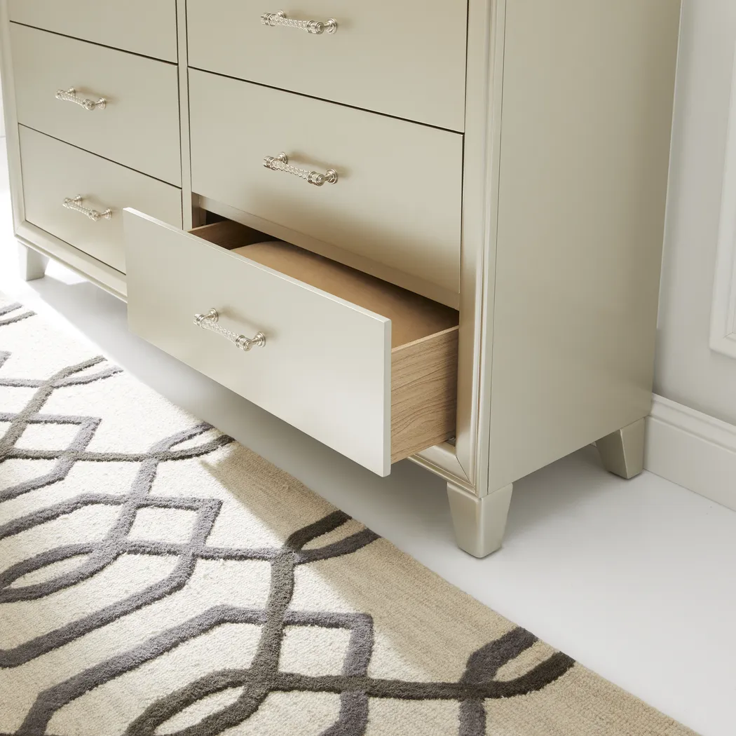 First Avenue Platinum 7 Pc Queen Upholstered Bedroom - Thumbnail - Image 10