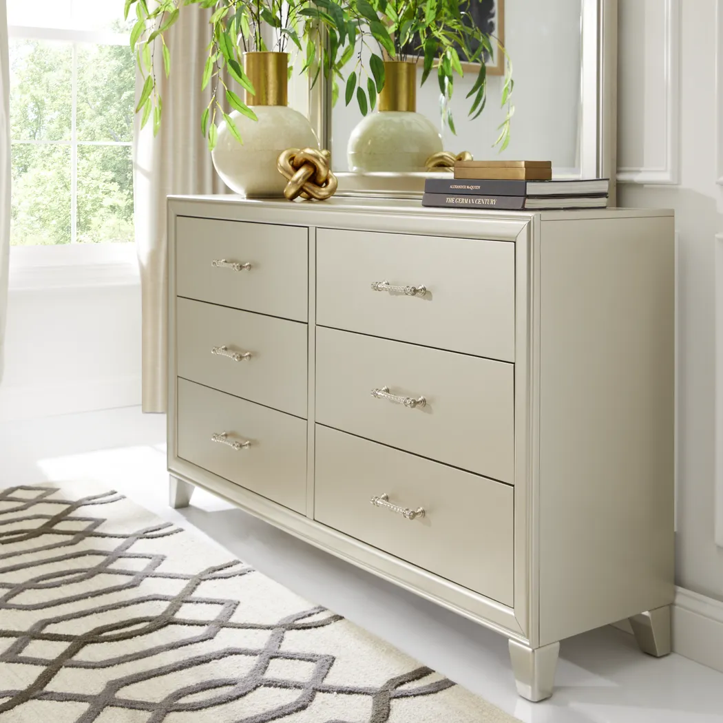 First Avenue Platinum 7 Pc Queen Upholstered Bedroom - Thumbnail - Image 11