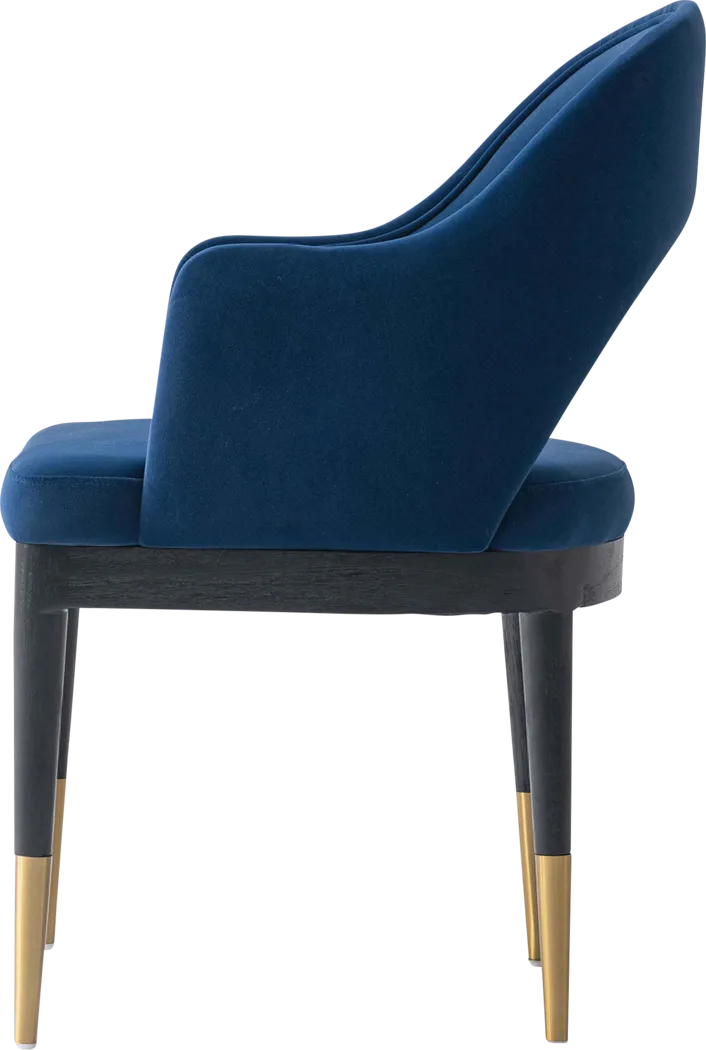 Fischbeck Black and Blue 5 Pc Dining Table Set - Thumbnail - Image 9
