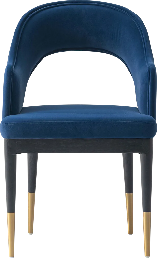 Fischbeck Black and Blue 7 Pc Dining Table Set - Thumbnail - Image 3