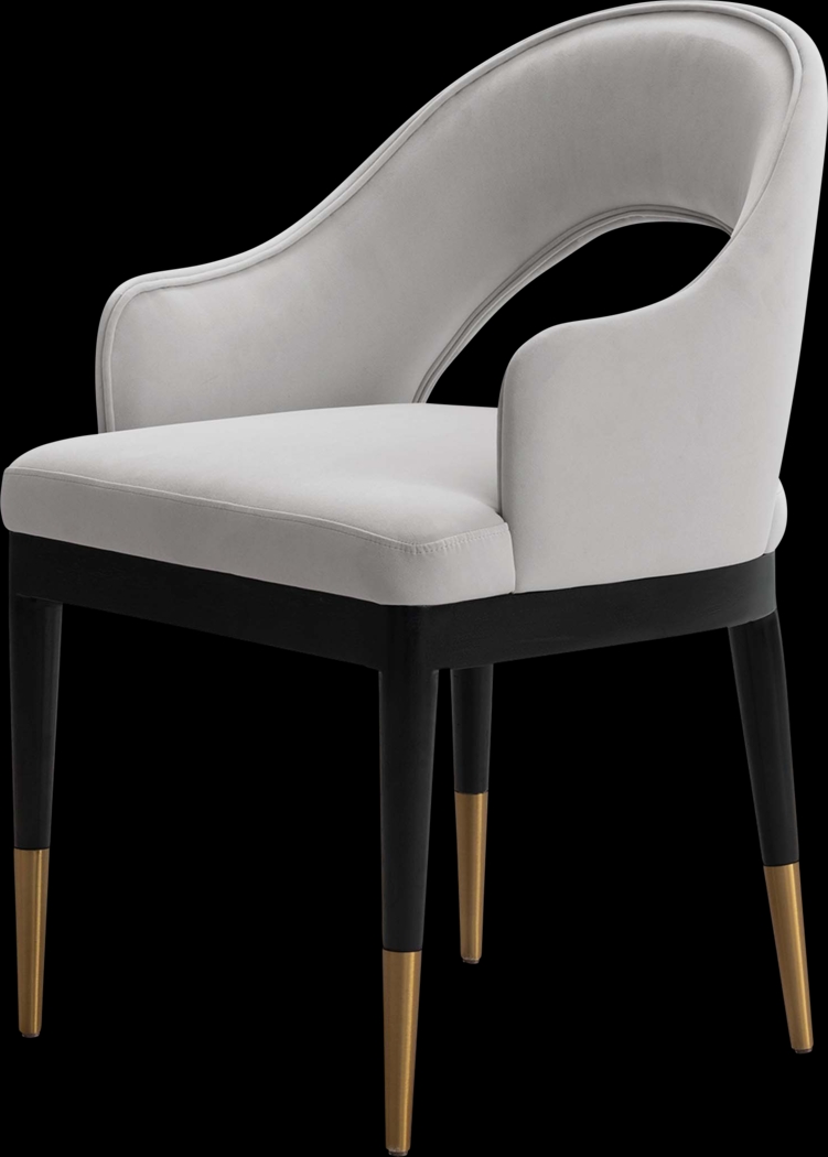 Fischbeck Light Gray Arm Chair - Thumbnail - Image 1