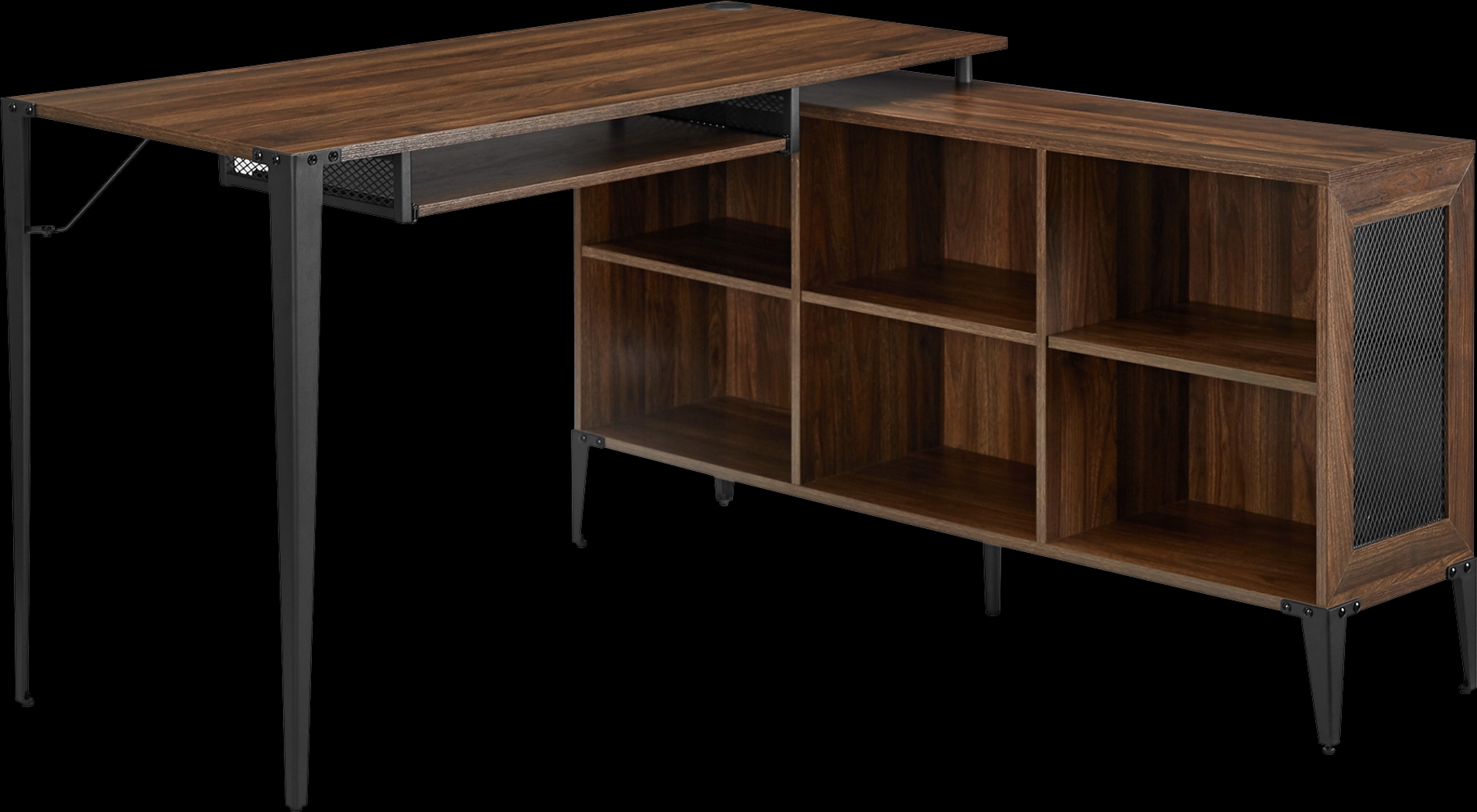Fitchburg Walnut Desk - Thumbnail - Image 1