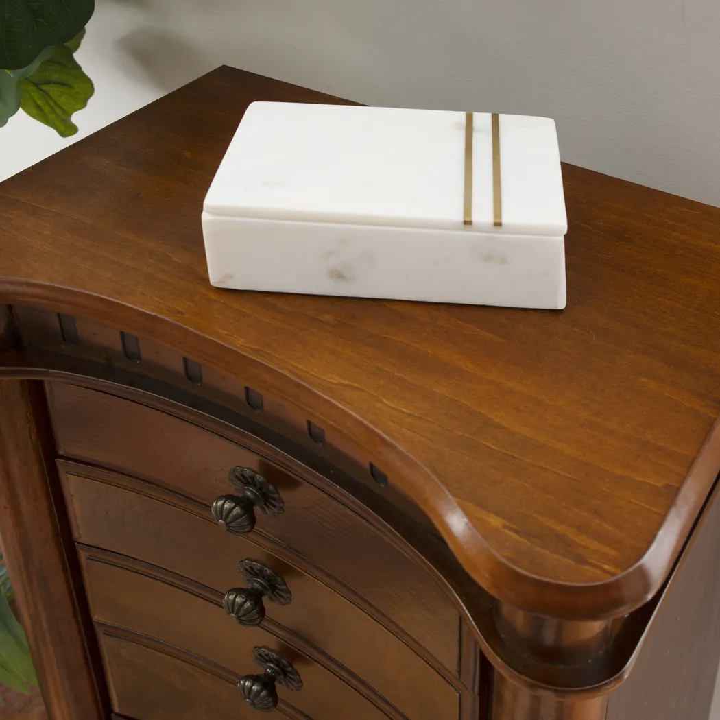 Fitchway Brown Jewelry Armoire - Thumbnail - Image 6