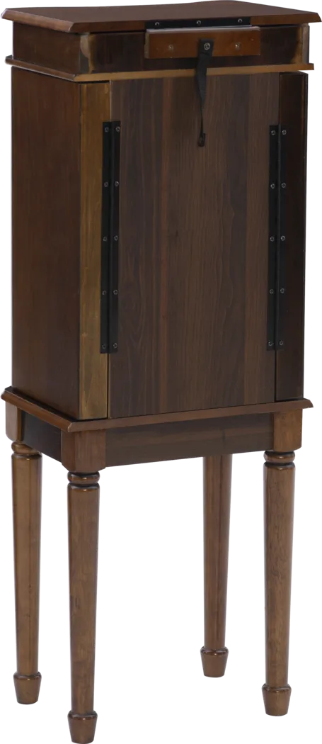 Fitchway Brown Jewelry Armoire - Thumbnail - Image 9