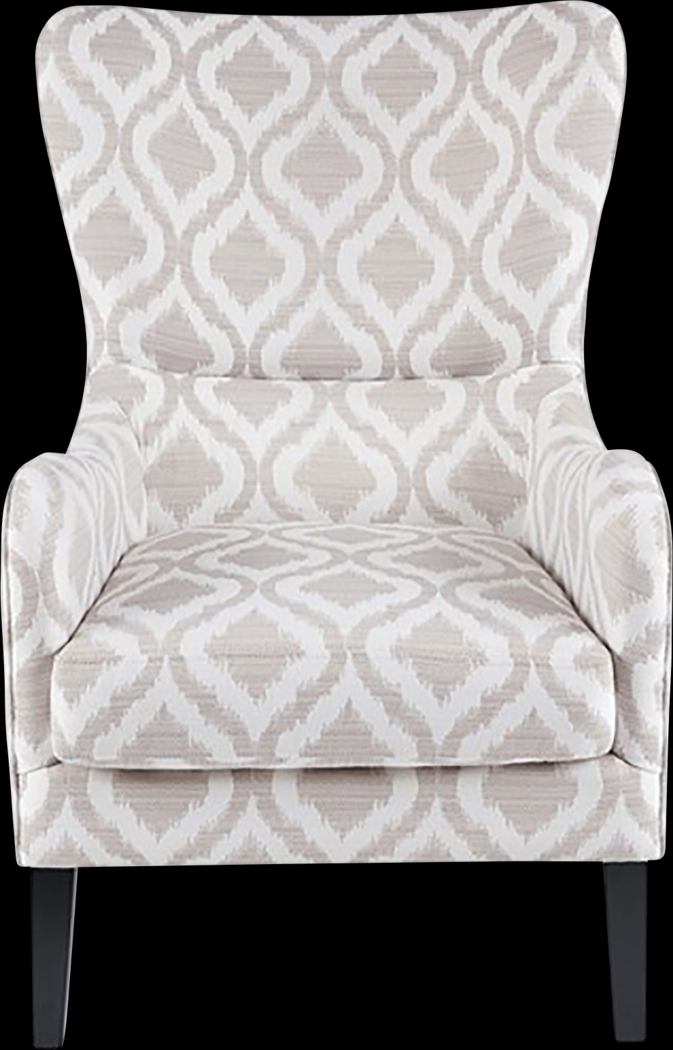 Fitzhenery White Accent Chair - Thumbnail - Image 3