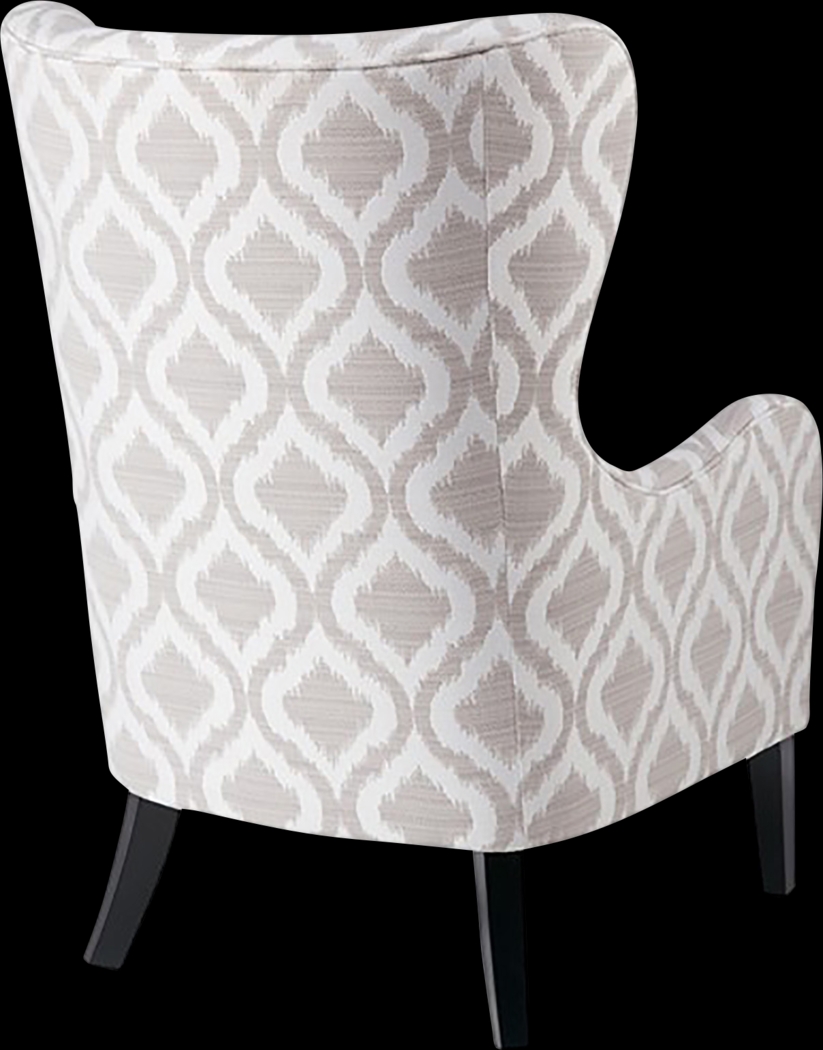 Fitzhenery White Accent Chair - Thumbnail - Image 4