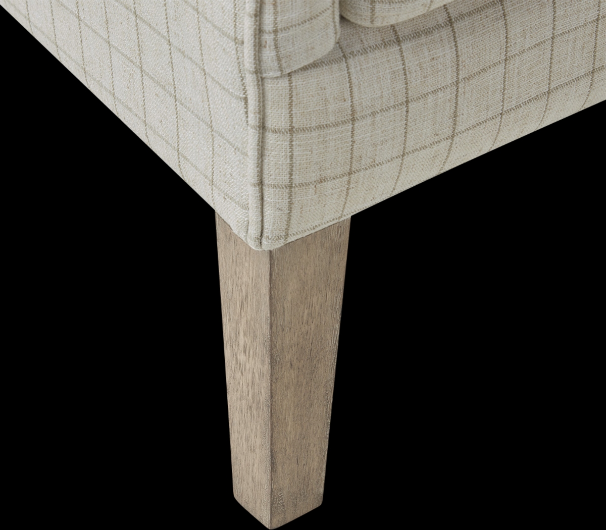 Fitzhenry Beige Accent Chair - Thumbnail - Image 4