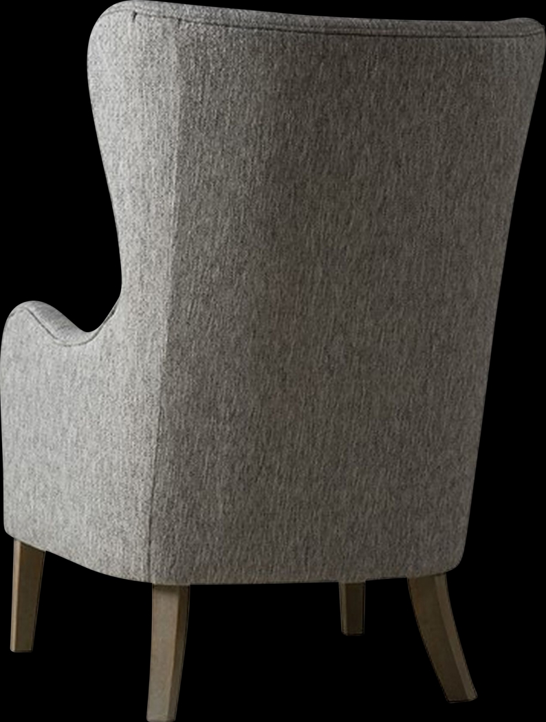 Fitzhenry Gray Accent Chair - Thumbnail - Image 3