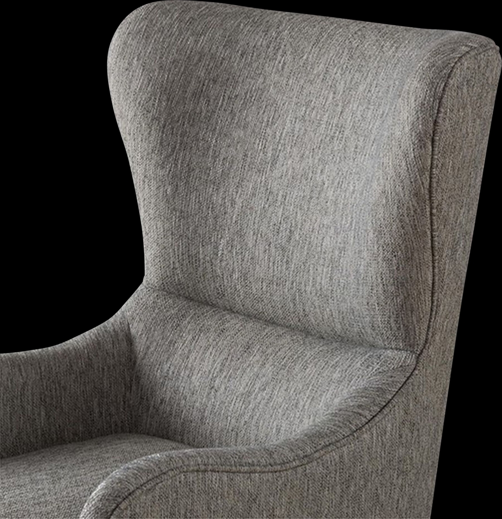 Fitzhenry Gray Accent Chair - Thumbnail - Image 5