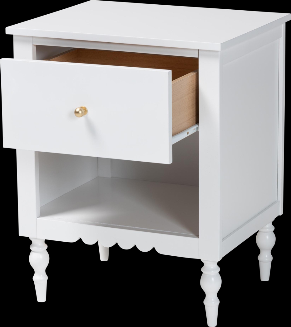 Fivelakes White Nightstand - Thumbnail - Image 5