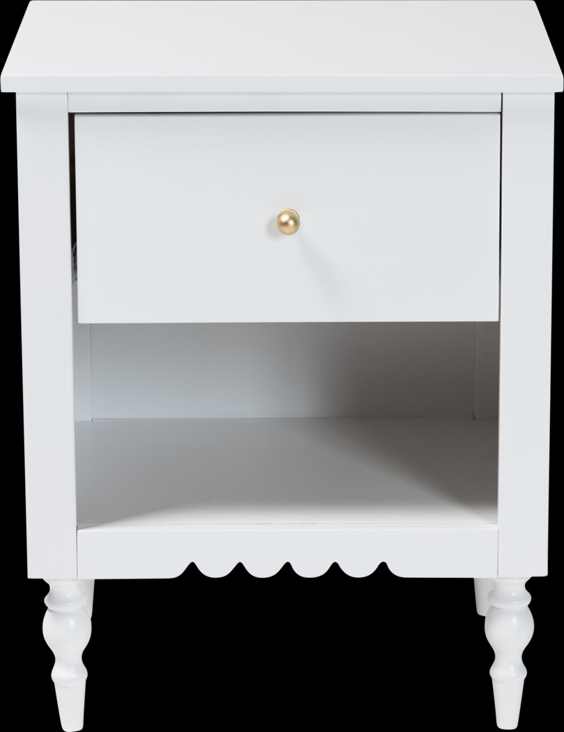 Fivelakes White Nightstand - Thumbnail - Image 6