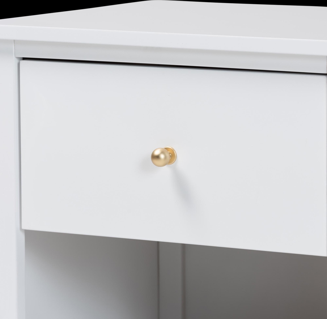 Fivelakes White Nightstand - Thumbnail - Image 8