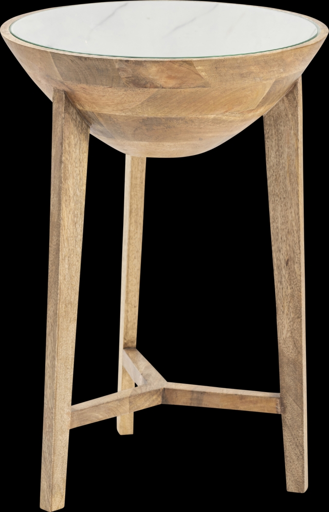 Flairwood Brown Accent Table - Thumbnail - Image 1