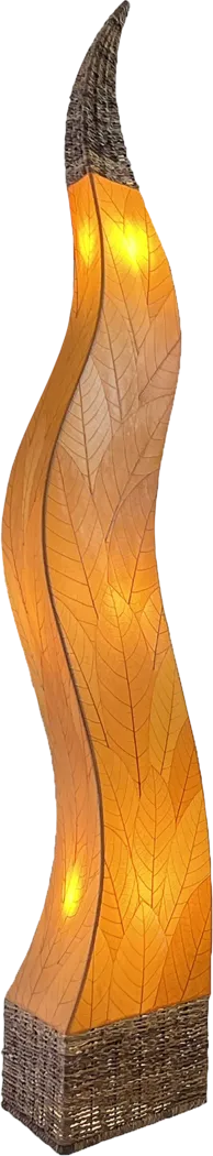 Flame Lane Orange Floor Lamp - Thumbnail - Image 1