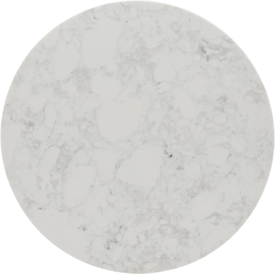 Flamevine White End Table - Thumbnail - Image 3