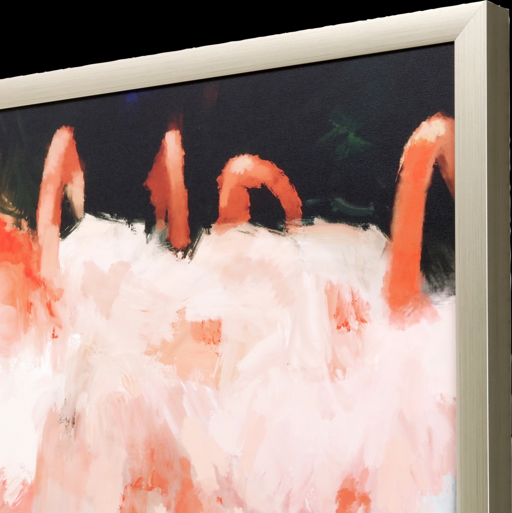 Flamingo Orange Framed Artwork - Thumbnail - Image 4