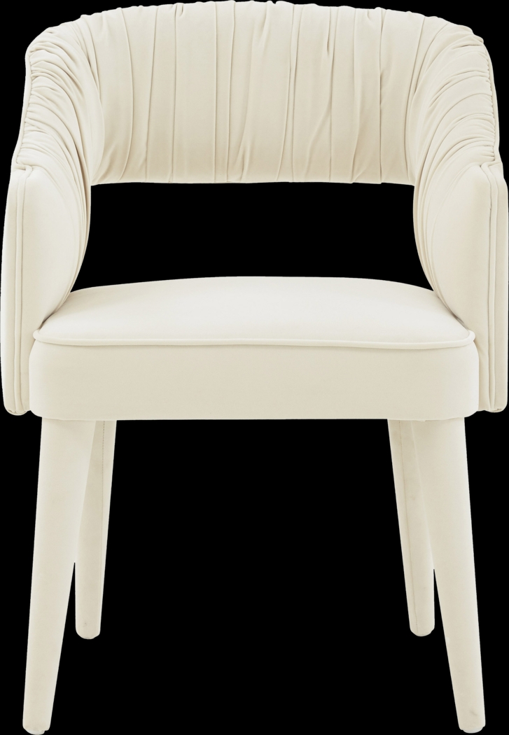 Flanary Cream Arm Chair - Thumbnail - Image 3