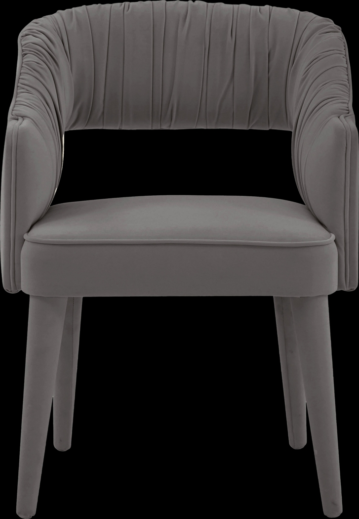 Flanary Gray Arm Chair - Thumbnail - Image 3