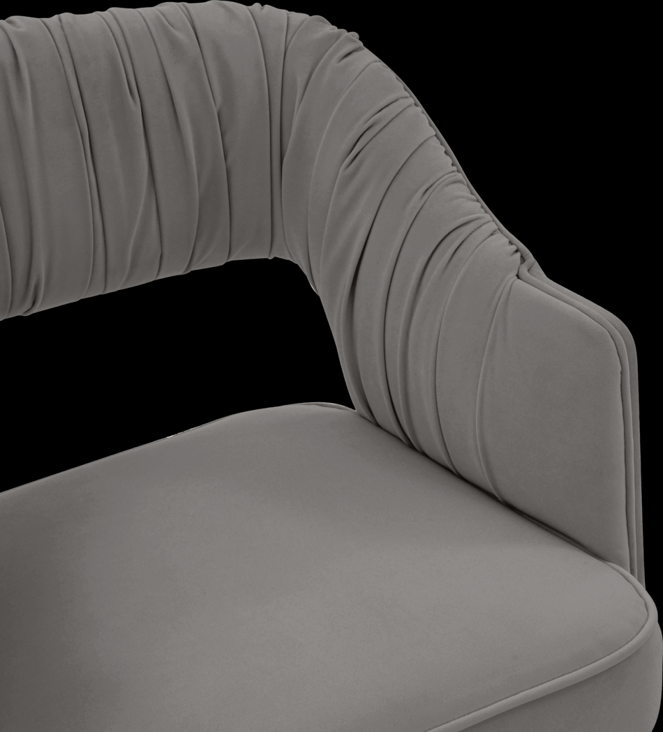 Flanary Gray Arm Chair - Thumbnail - Image 5