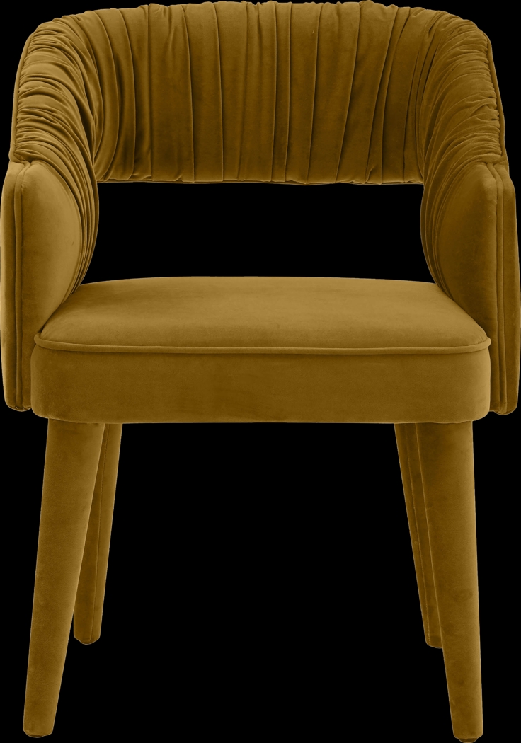 Flanary Orange Arm Chair - Thumbnail - Image 3