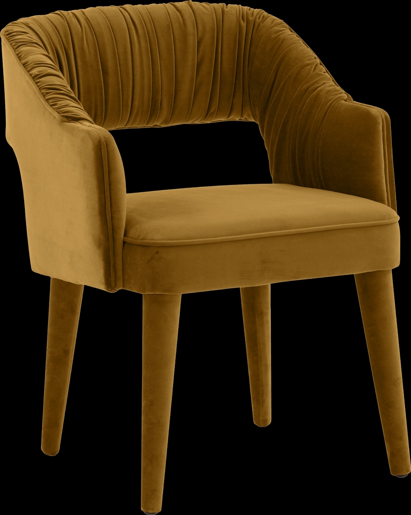 Flanary Orange Arm Chair - Thumbnail - Image 1