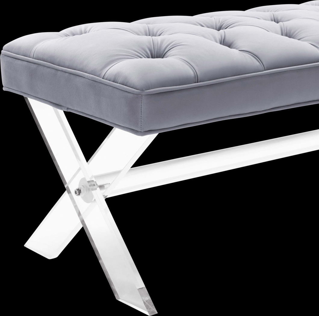 Flarita Gray Bench - Thumbnail - Image 4