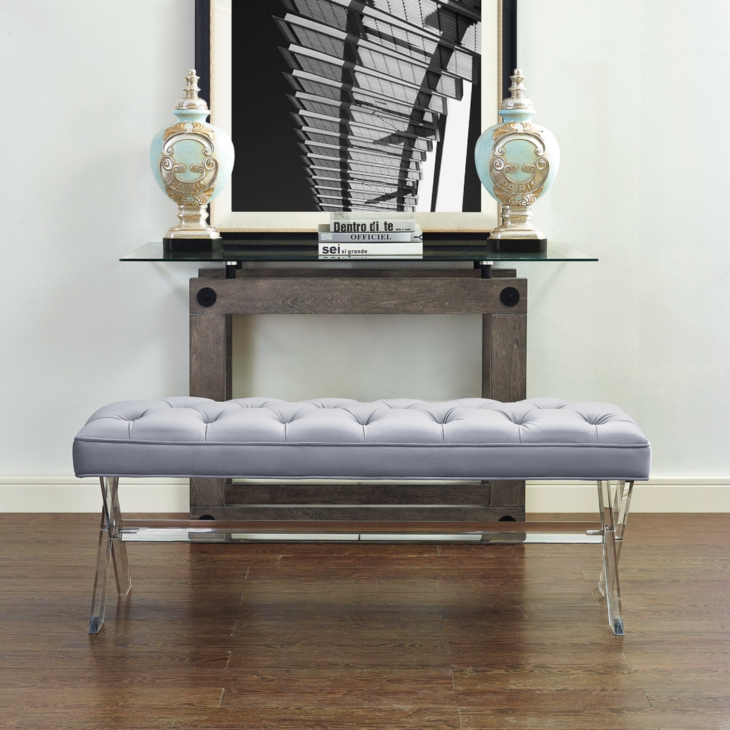 Flarita Gray Bench - Thumbnail - Image 5