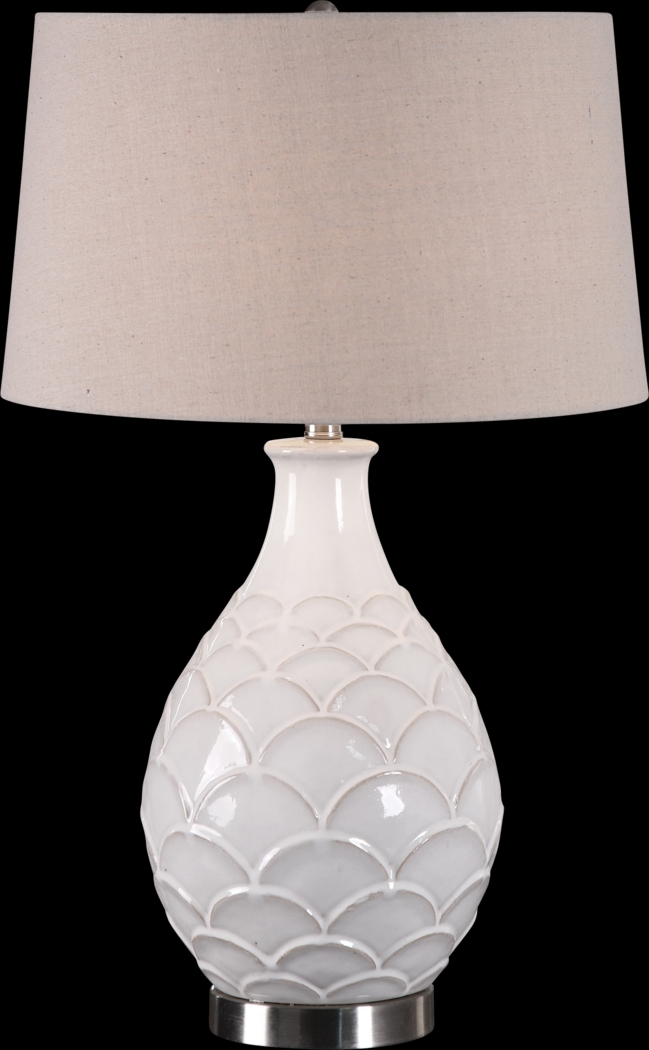 Flavio Summit White Lamp - Thumbnail - Image 1