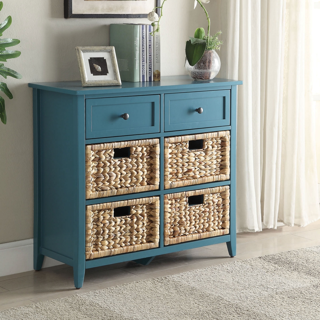 Flavius Blue Accent Cabinet - Thumbnail - Image 3
