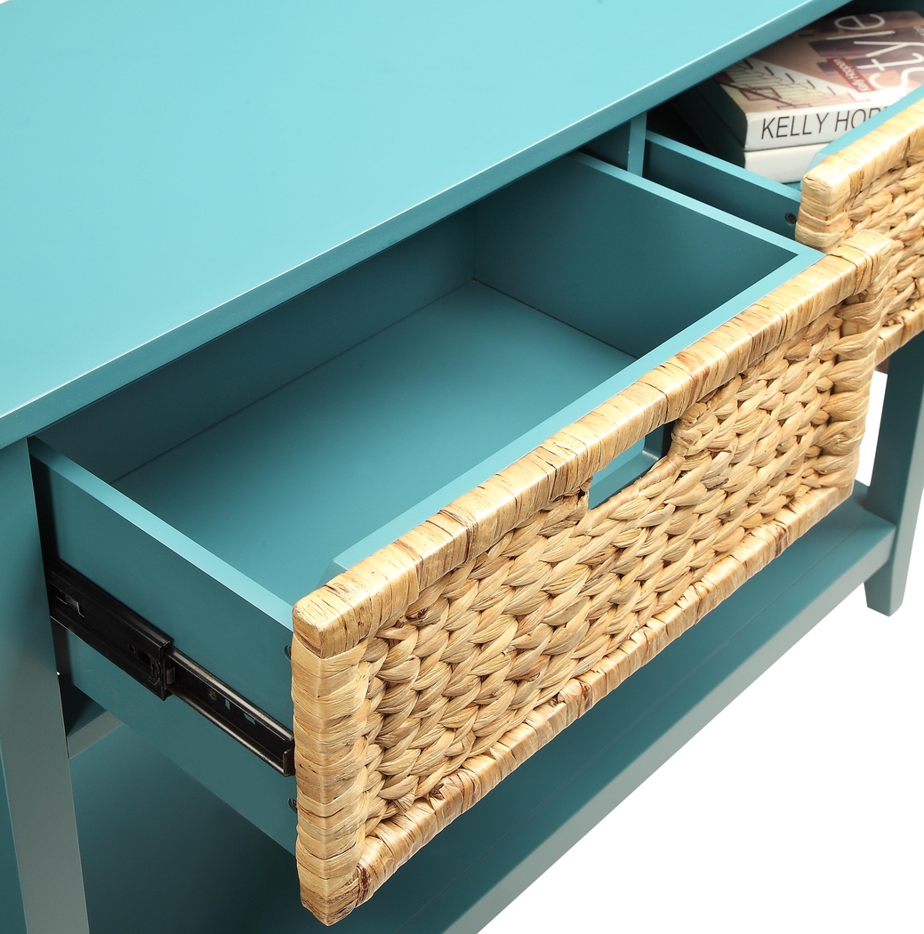 Flavius Blue Sofa Table - Thumbnail - Image 2