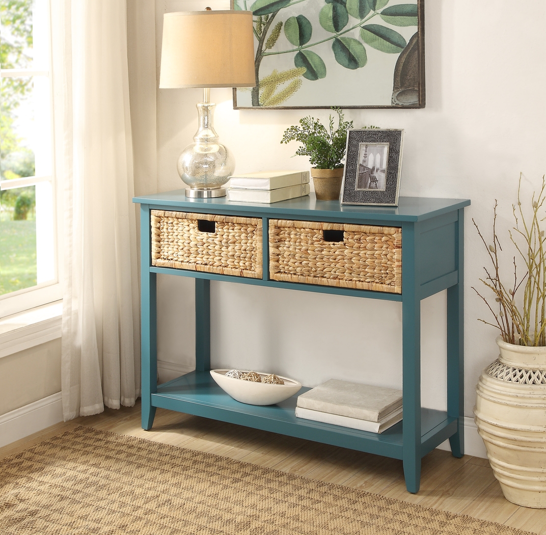 Flavius Blue Sofa Table - Thumbnail - Image 3