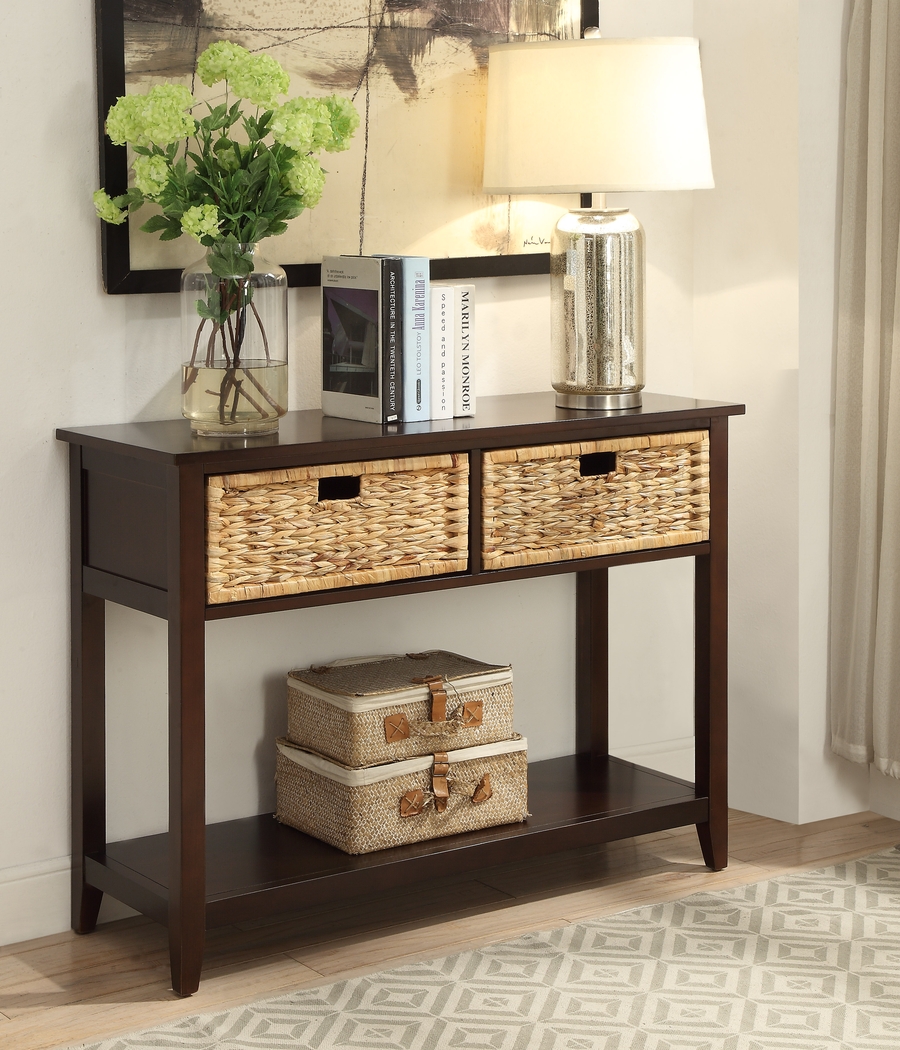 Flavius Brown Sofa Table - Thumbnail - Image 3